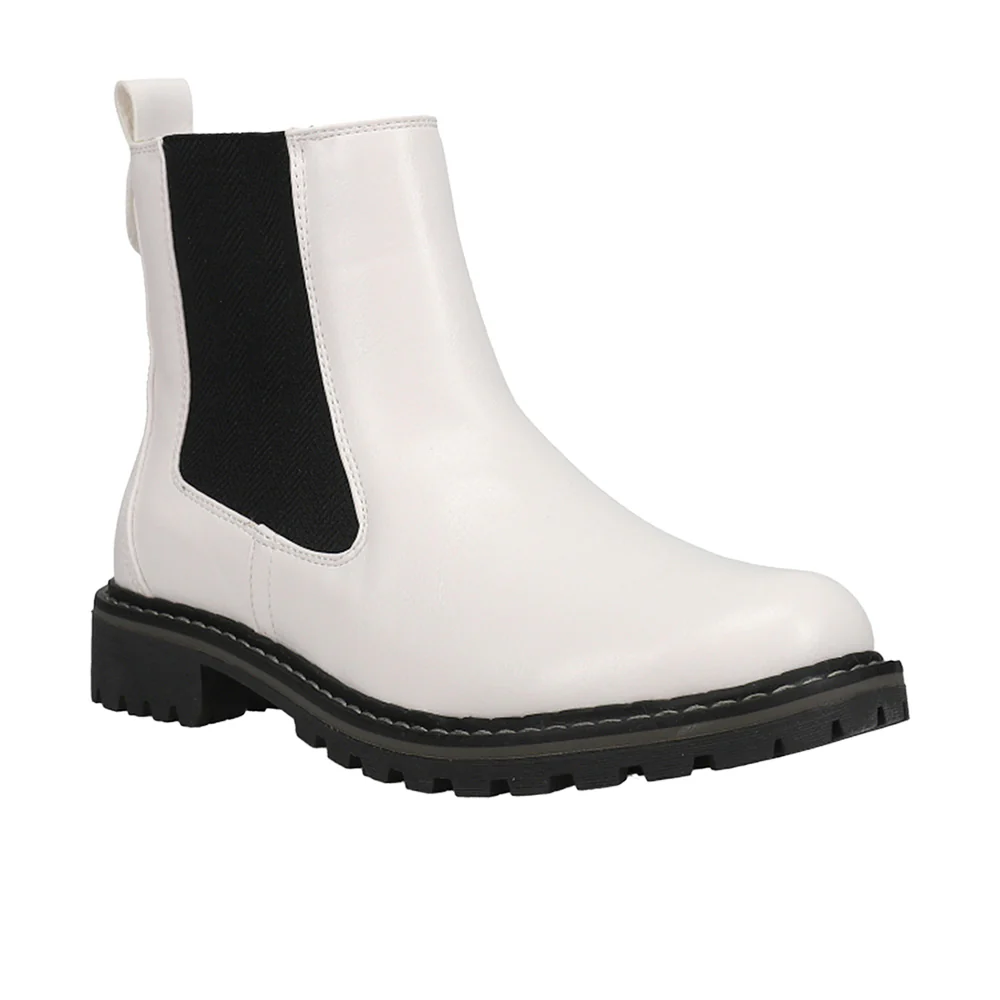 To Be Honest Round Toe Chelsea Pull On Booties - Image 2