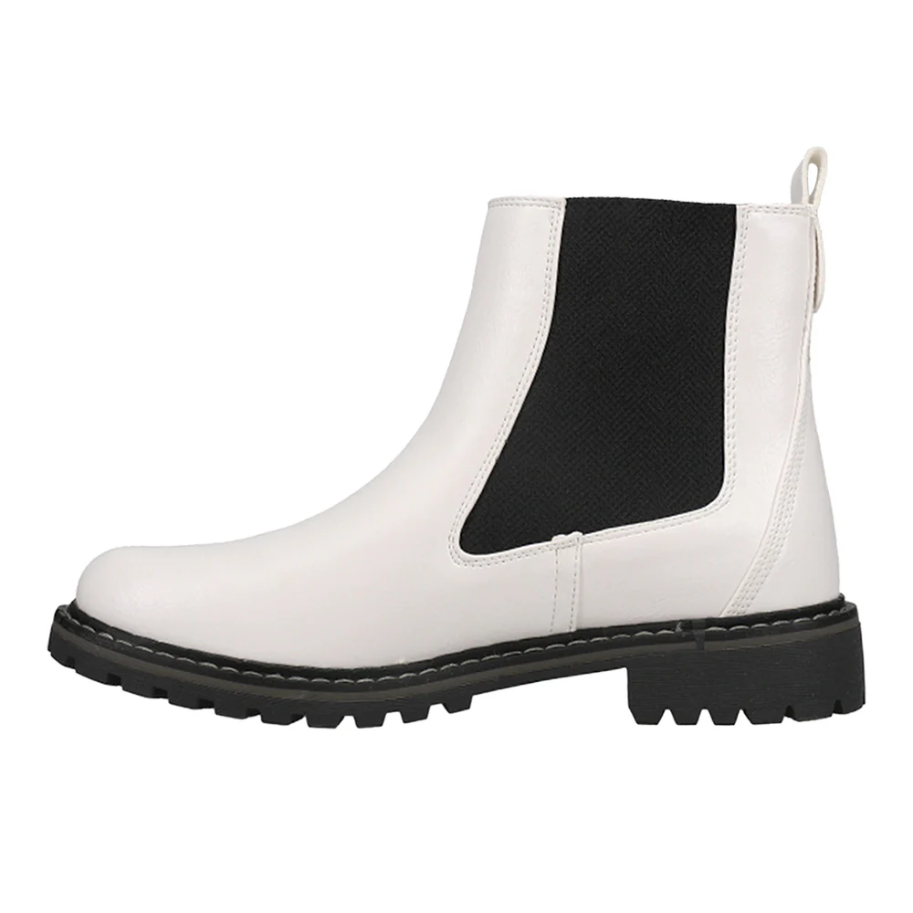 To Be Honest Round Toe Chelsea Pull On Booties - Image 3