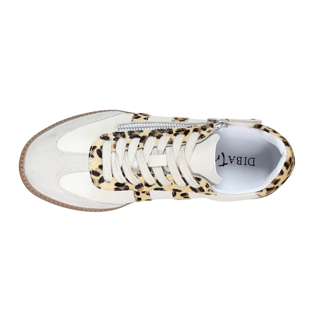 To Paz Leopard Lace Up Sneakers - Image 4