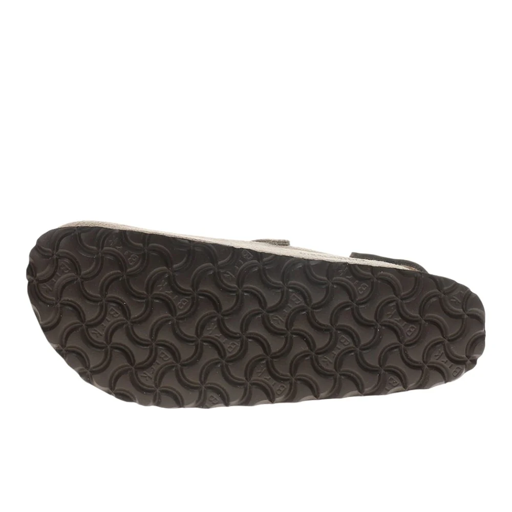 Tokio Suede Leather Footbed Clogs - Image 5