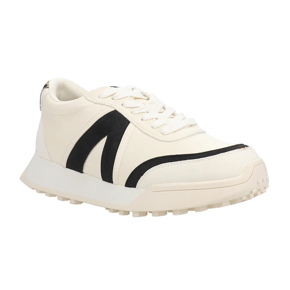 Town Leopard Lace Up Sneakers - Image 2