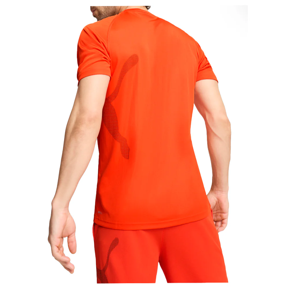 Train All Day Big Cat Crew Neck Short Sleeve Athletic T-Shirt - Image 2