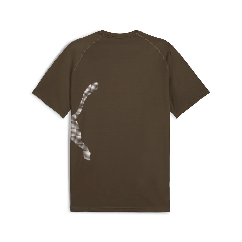 Train All Day Big Cat Crew Neck Short Sleeve Athletic T-Shirt - Image 4