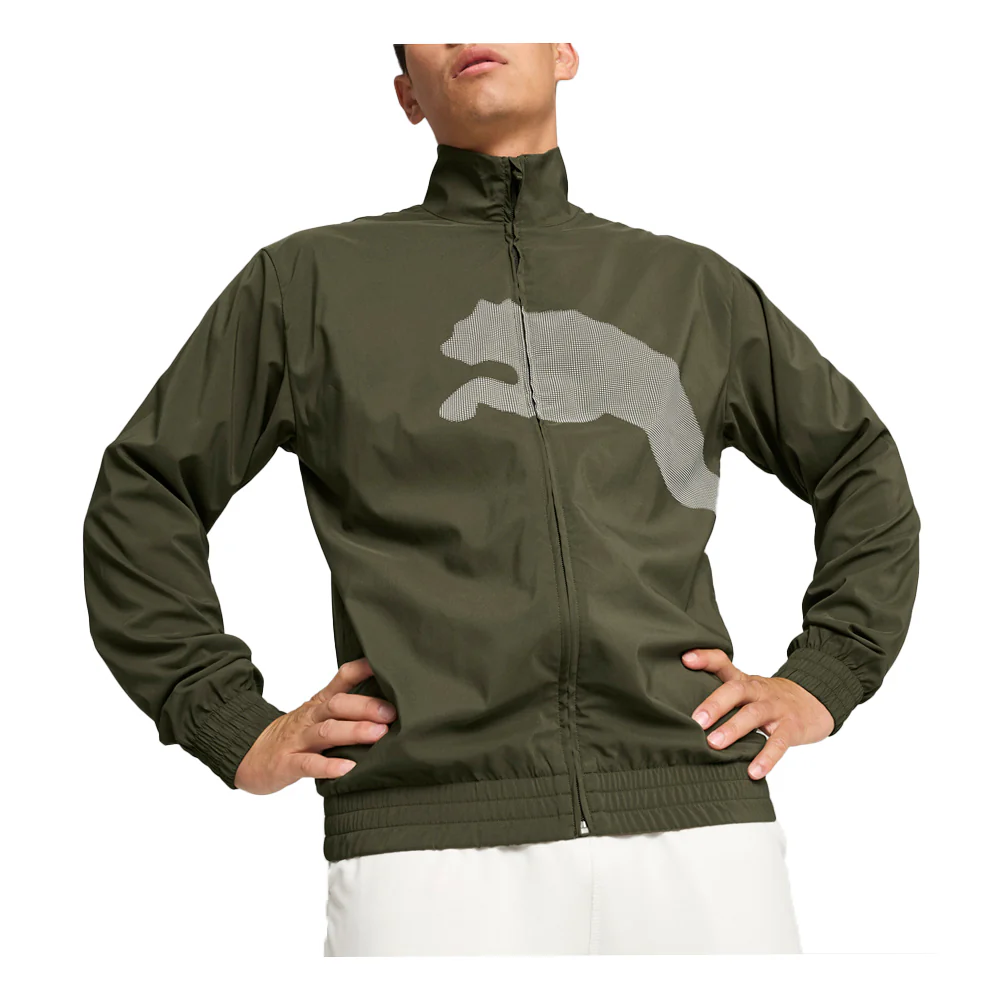 Train Big Cat Woven Full Zip Jacket