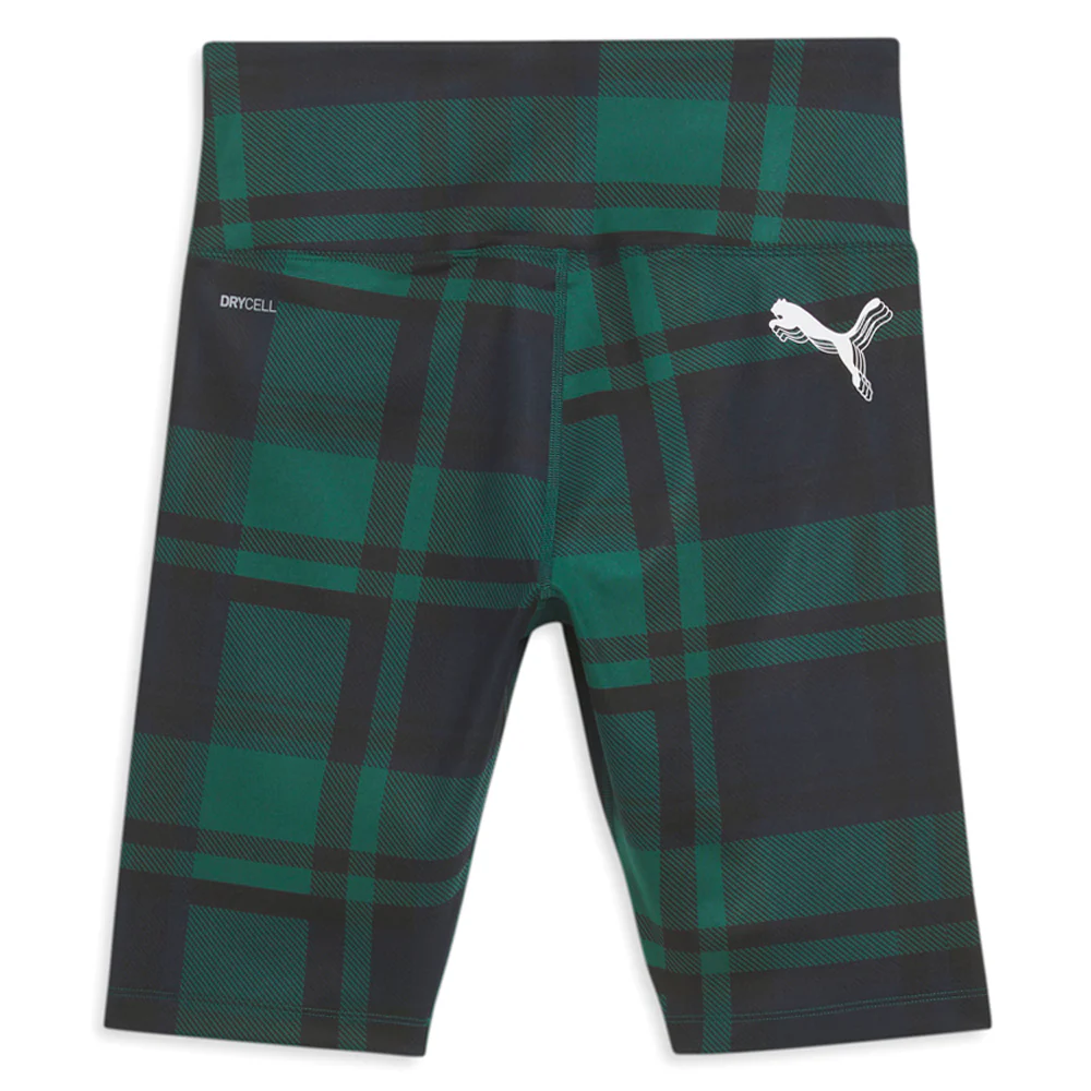 Trophy Hunting Plaid High Waisted Biker Shorts - Image 2