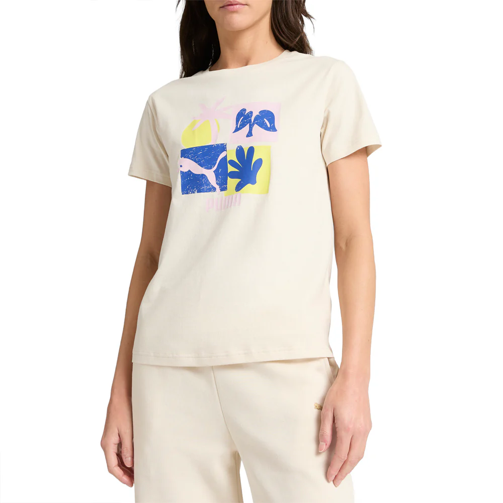 Tropics Crew Neck Short Sleeve T-Shirt - Image 3