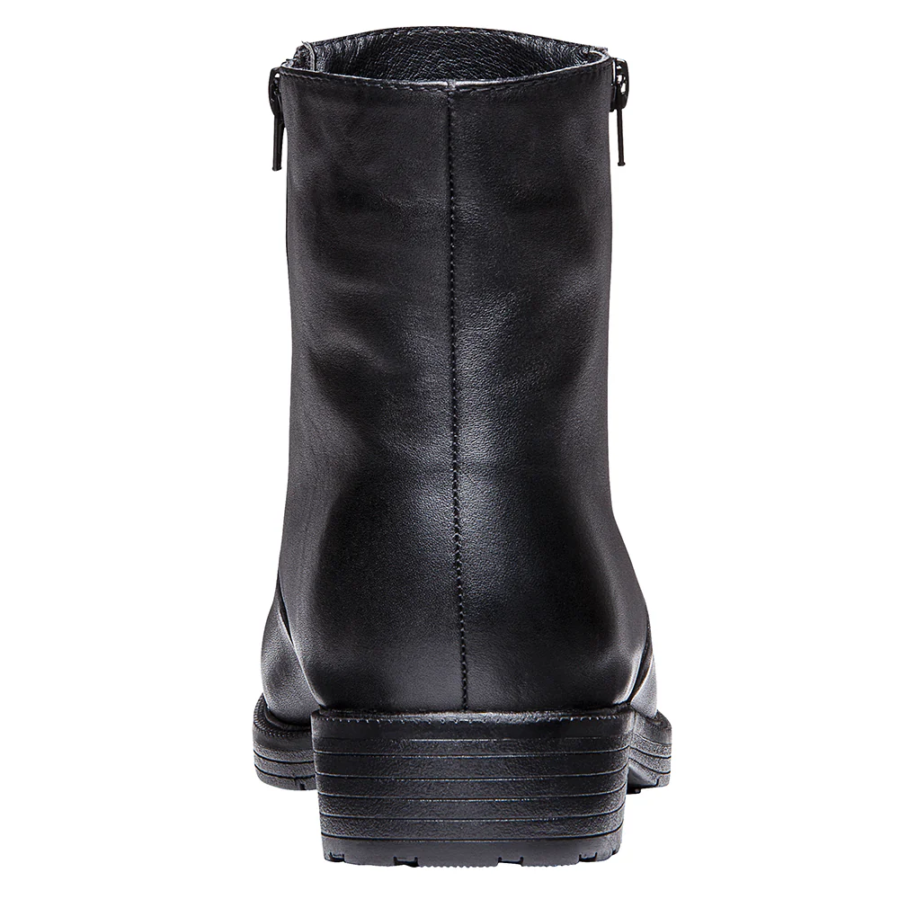 Troy Zippered Round Toe Booties - Image 3