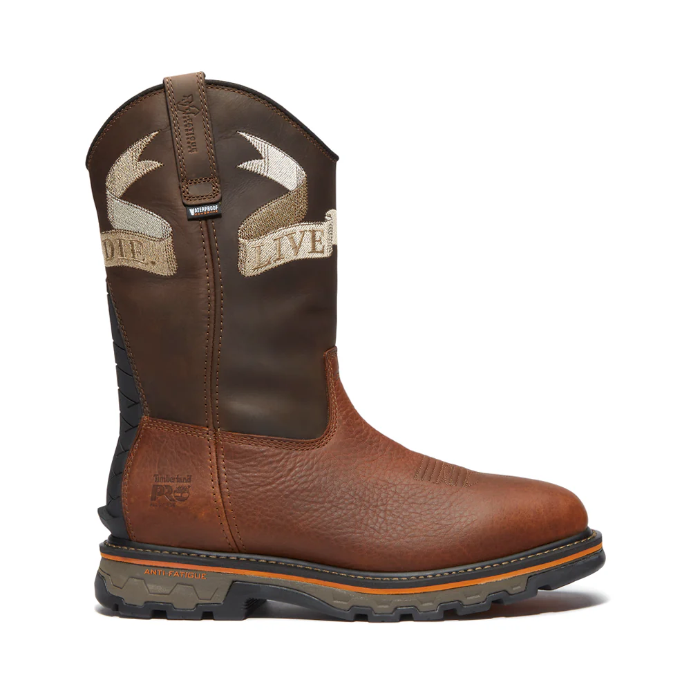 True Grit Live Free 12 Inch Waterproof Soft Toe Work Boots