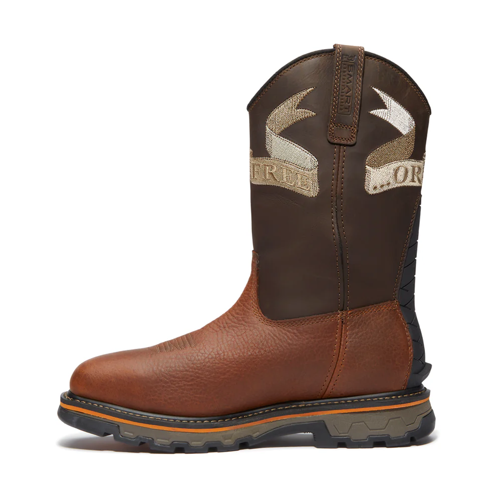 True Grit Live Free 12 Inch Waterproof Soft Toe Work Boots - Image 3