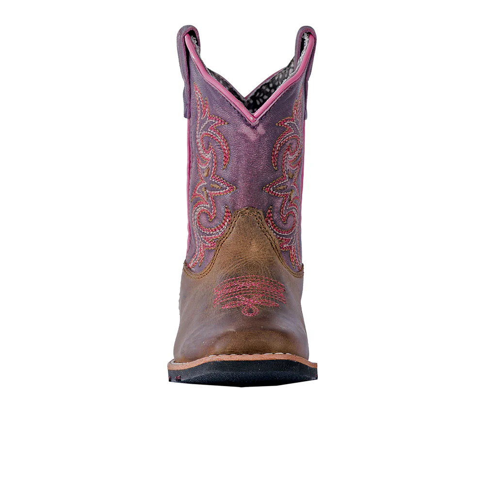 Tryke Embroidered Square Toe Cowboy Boots (Toddler) - Image 5