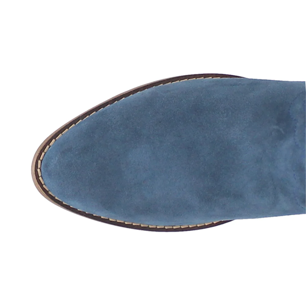 Tumbleweed Roper Round Toe Pull On Cowboy Booties - Image 4