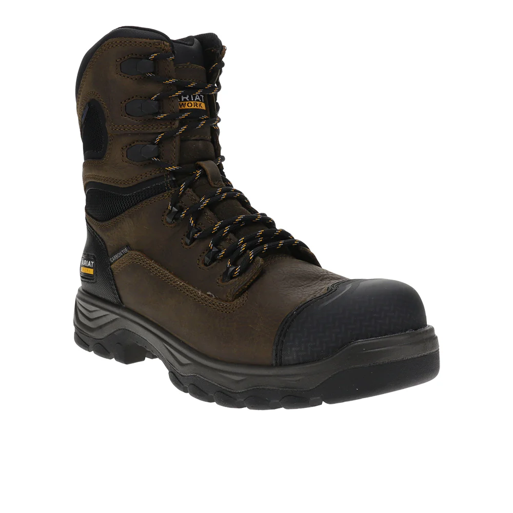 Turbo DuraTread 8 Inch Waterproof Carbon Toe Work Boots - Image 2