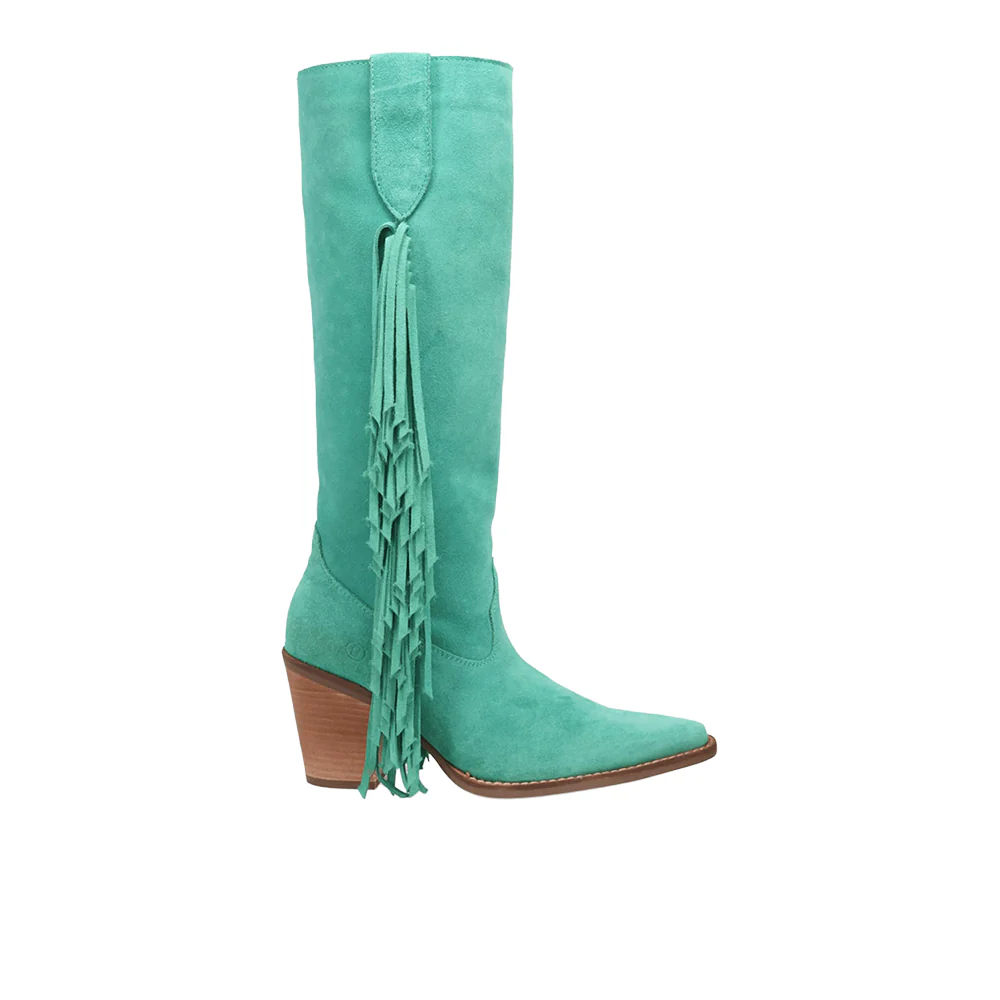 Twister Fringe Snip Toe Pull On Cowboy Boots