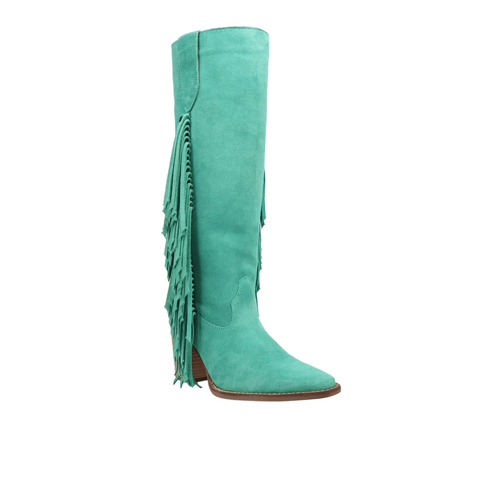 Twister Fringe Snip Toe Pull On Cowboy Boots - Image 2