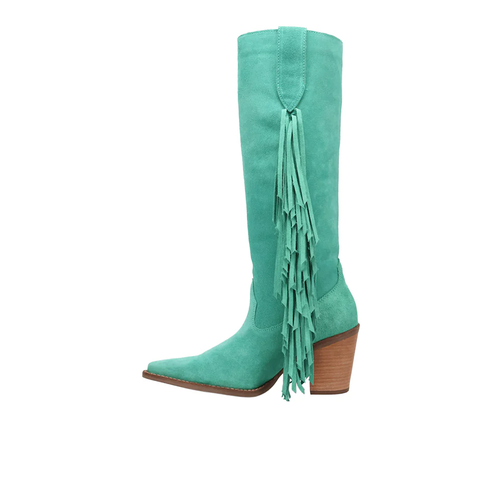 Twister Fringe Snip Toe Pull On Cowboy Boots - Image 3