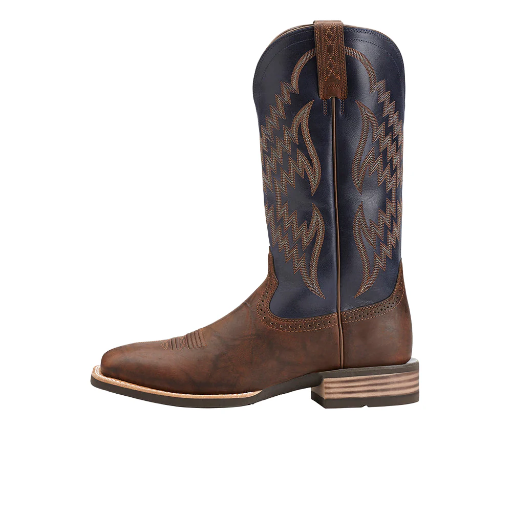Tycoon Embroidered Square Toe Cowboy Boots - Image 3