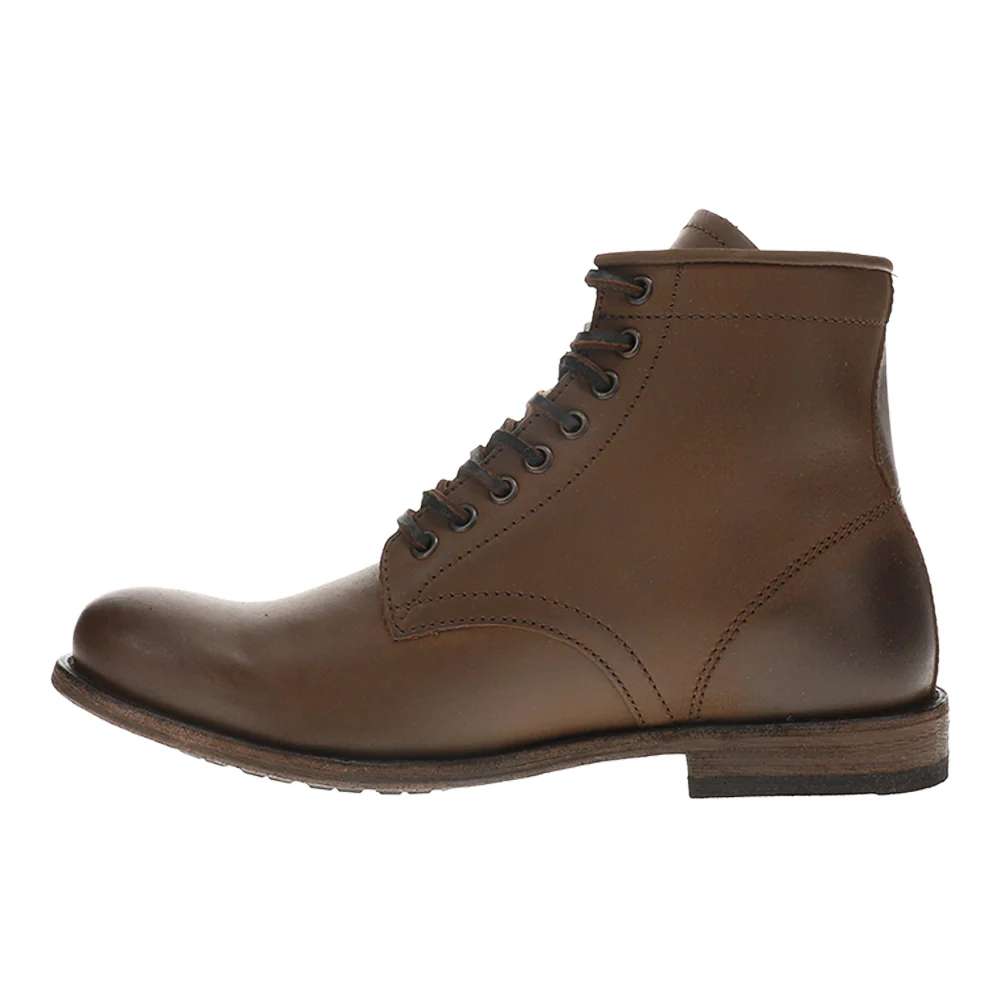 Tyler Round Toe Lace Up Boots - Image 3