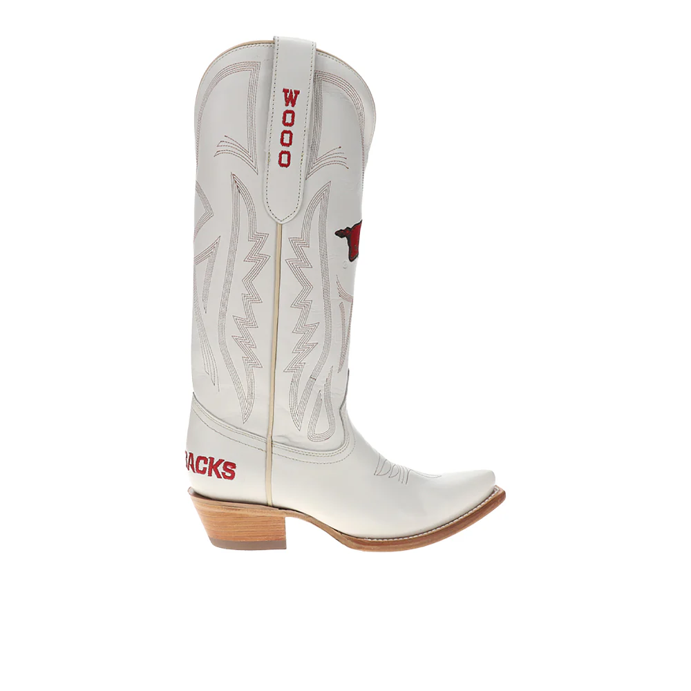 University of Arkansas Gameday Snip Toe Pull On Cowboy Boots