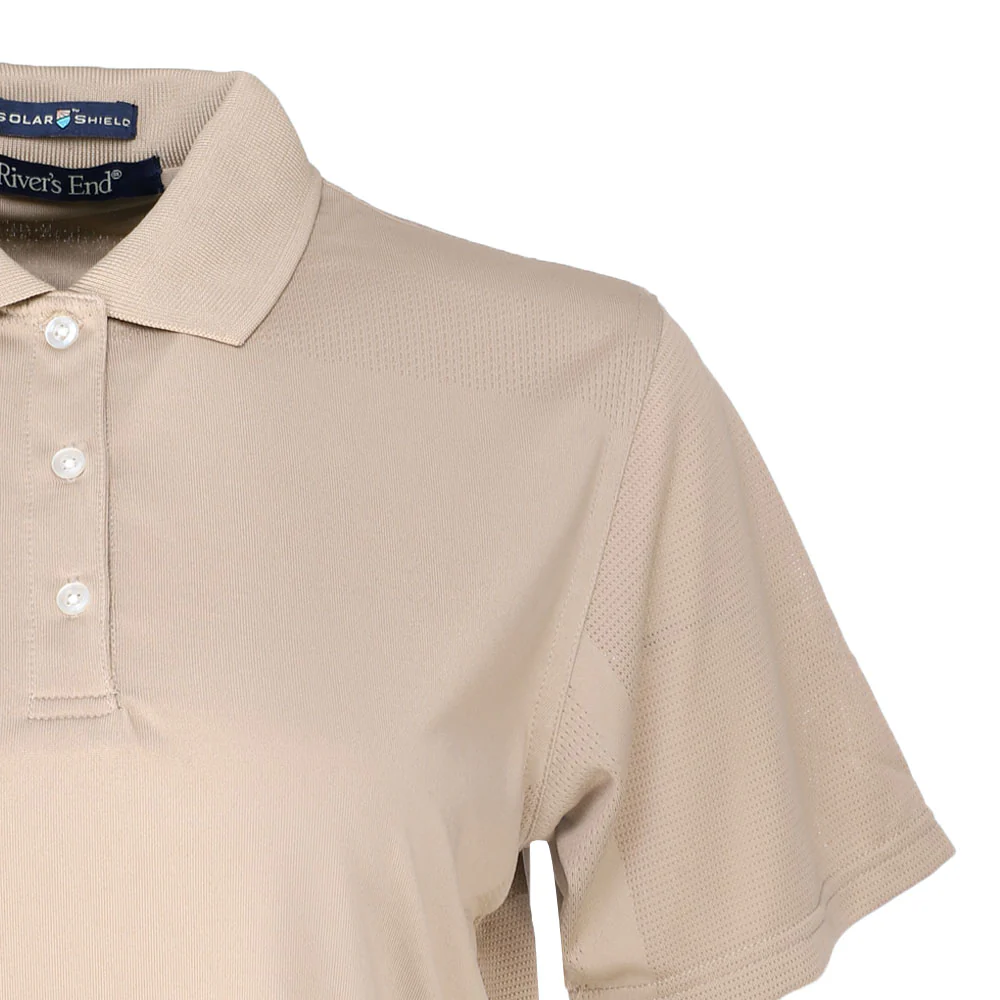 UPF 30 BodyMap Short Sleeve Polo Shirt - Image 3