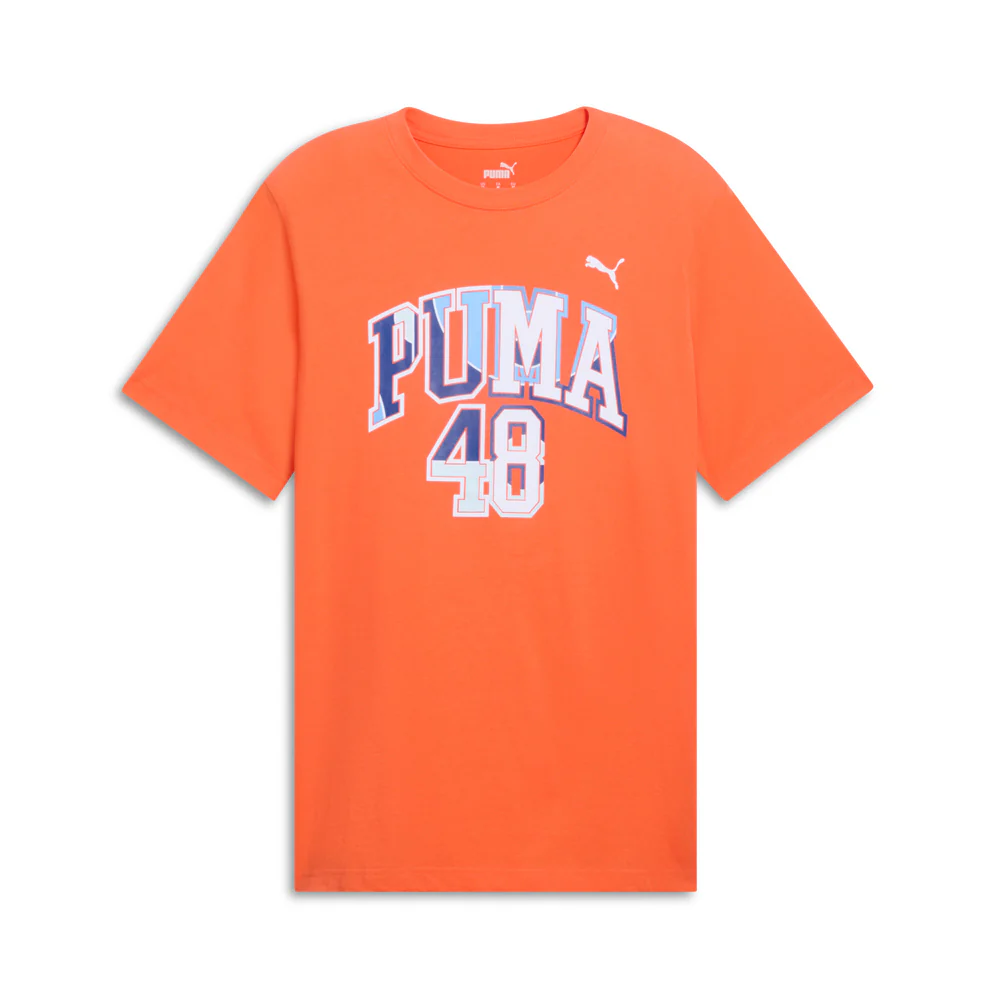 Varsity Graphic Crew Neck Short Sleeve T-Shirt