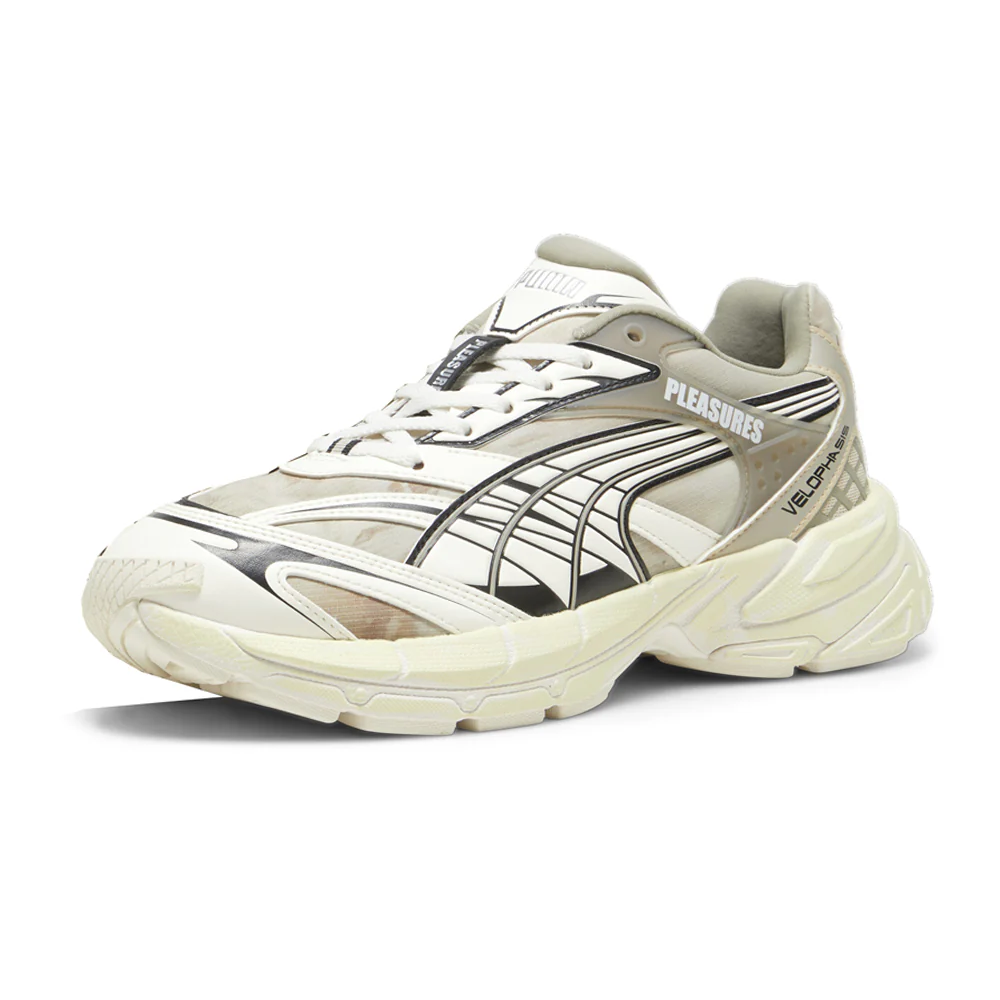PUMA x PLEASURES Velophasis Overdye Lace Up Sneakers - Image 2