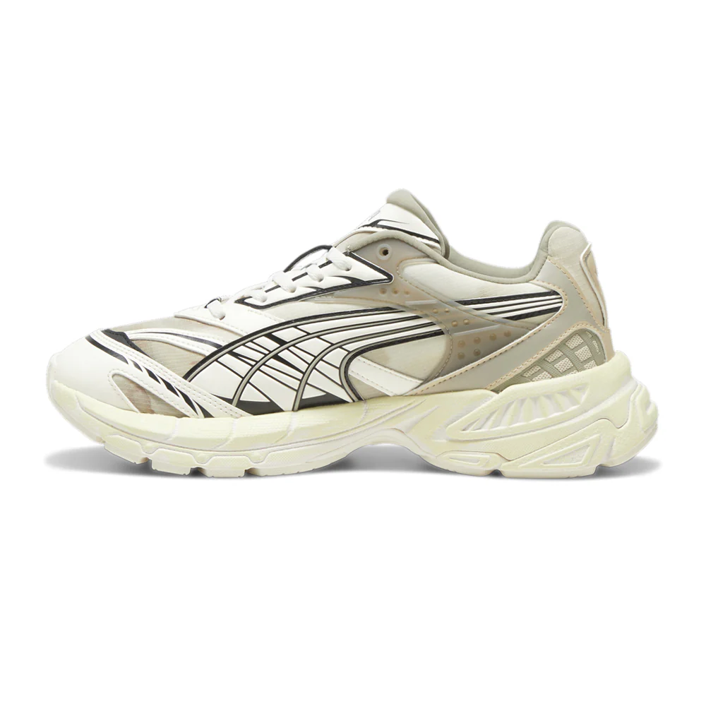 PUMA x PLEASURES Velophasis Overdye Lace Up Sneakers - Image 3