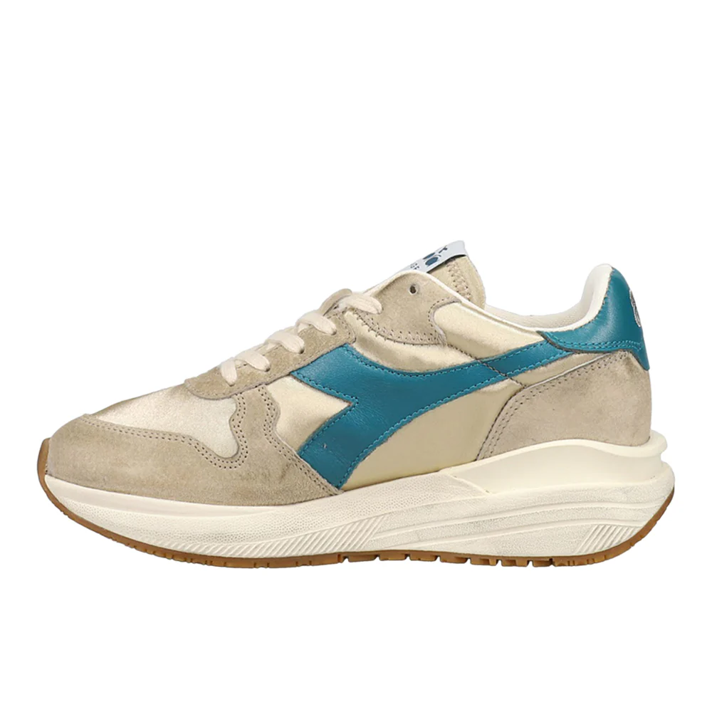 Venus Satin Lace Up Sneakers - Image 3