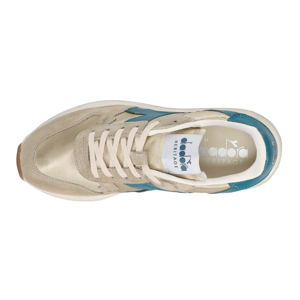 Venus Satin Lace Up Sneakers - Image 4