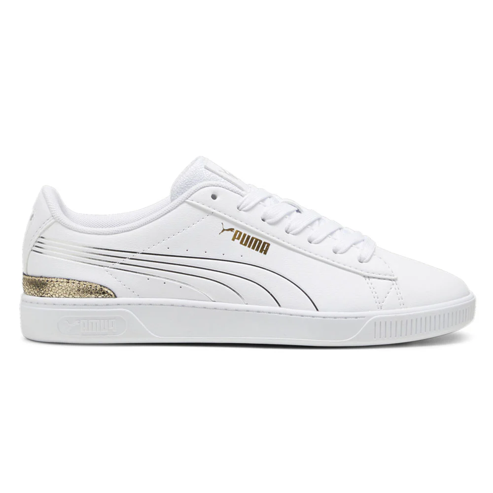Vikky V3 Metallic Shine Lace Up Sneakers
