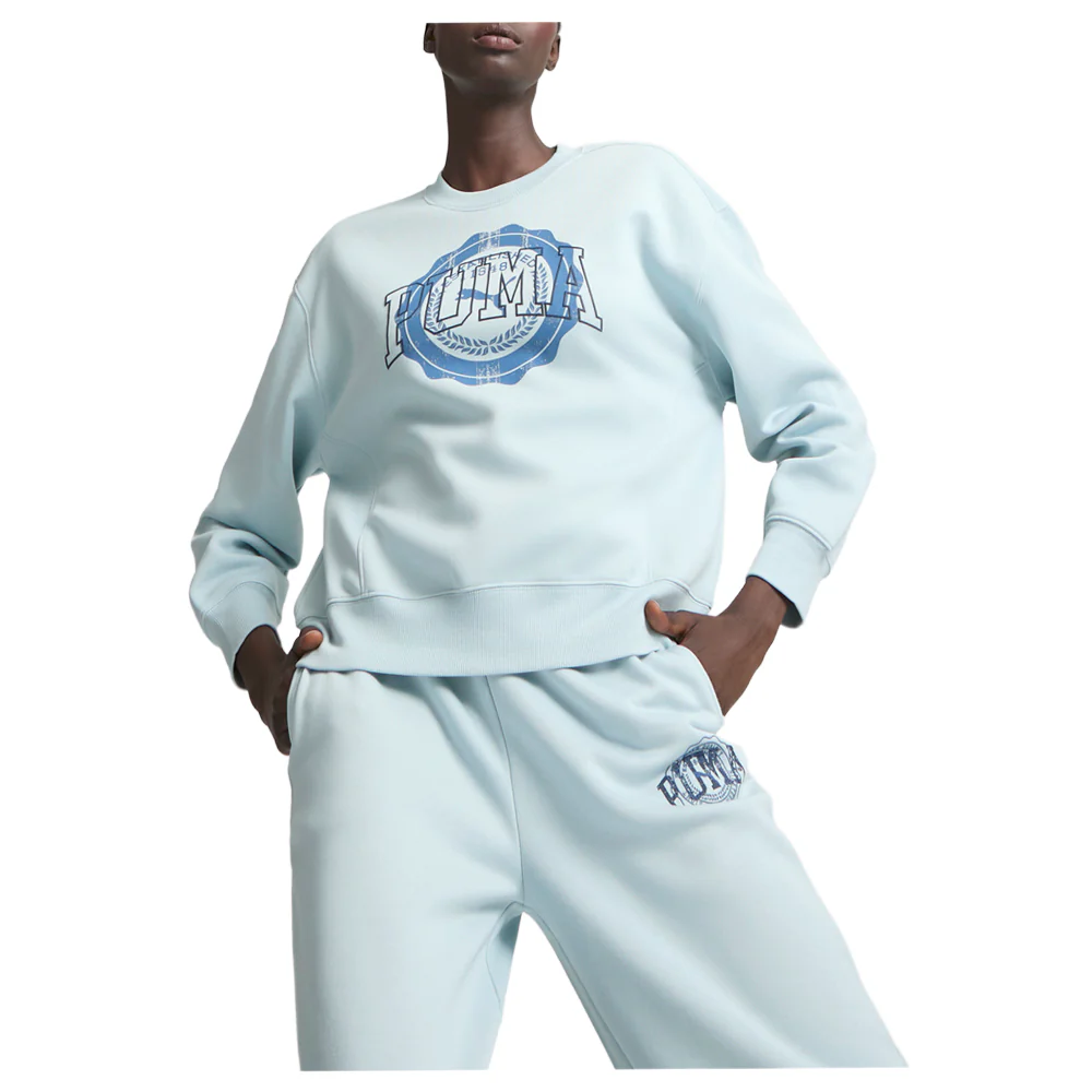 Vintage Sport Crew Logo Crew Neck Long Sleeve Sweatshirt - Image 3