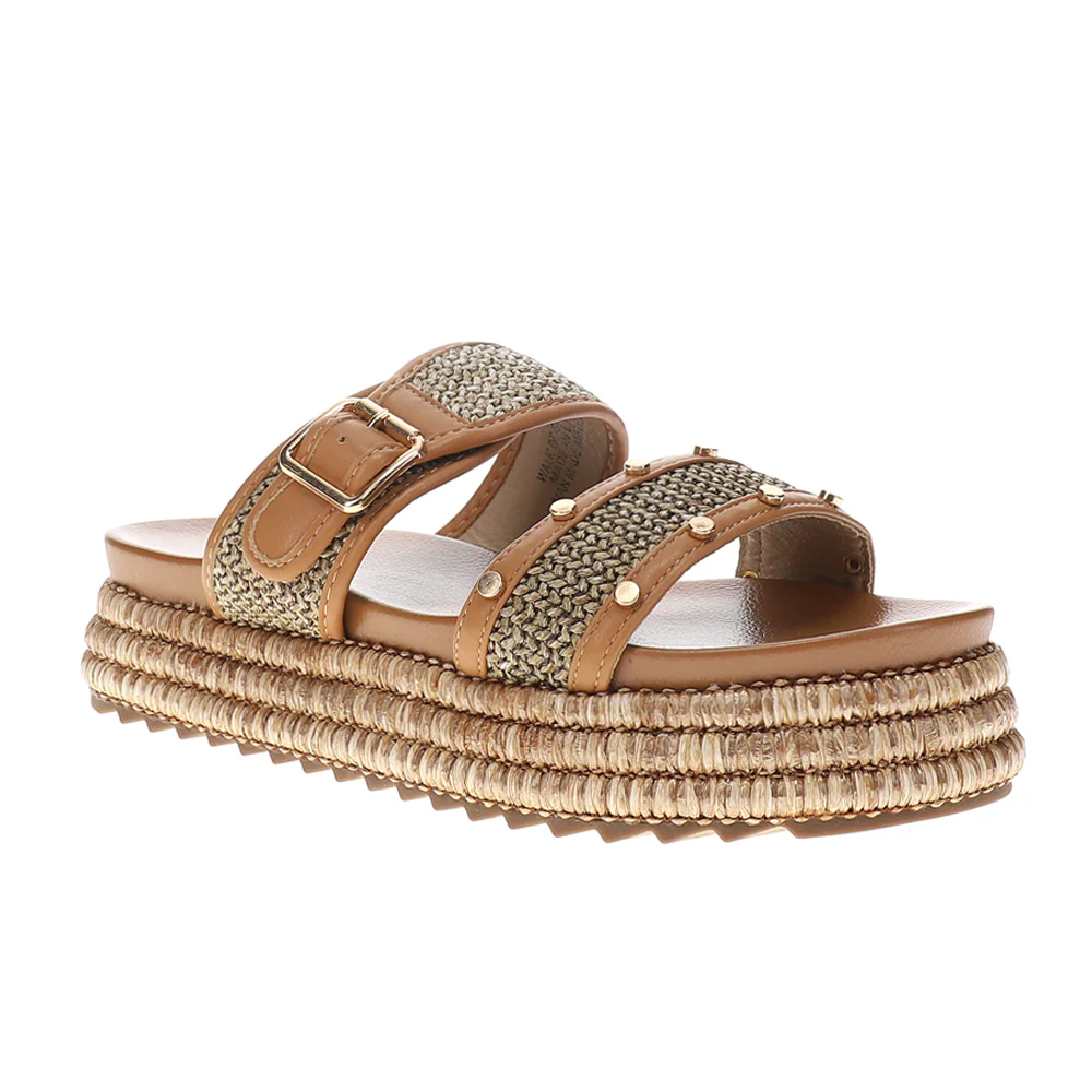 Walk of Shame Studded Platform Slide Sandals - Image 2
