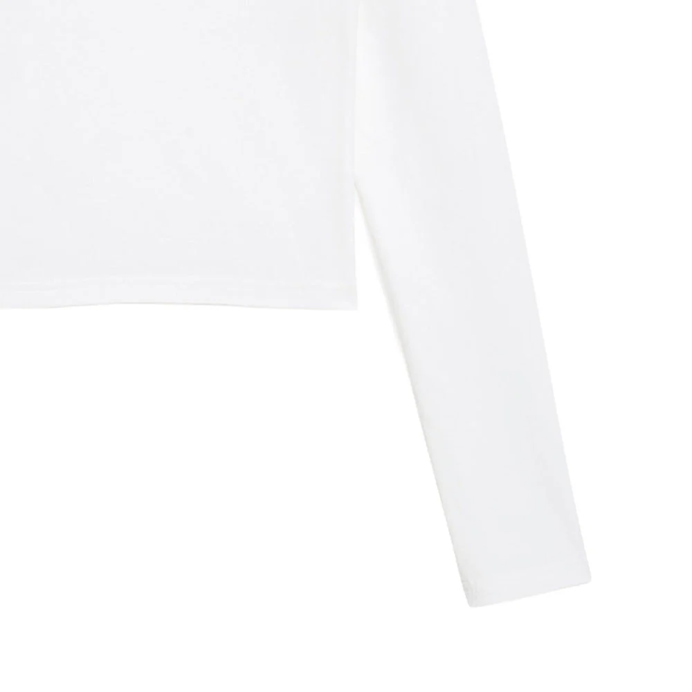 Wardrobe Essentials Crew Neck Long Sleeve Baby T-Shirt - Image 4