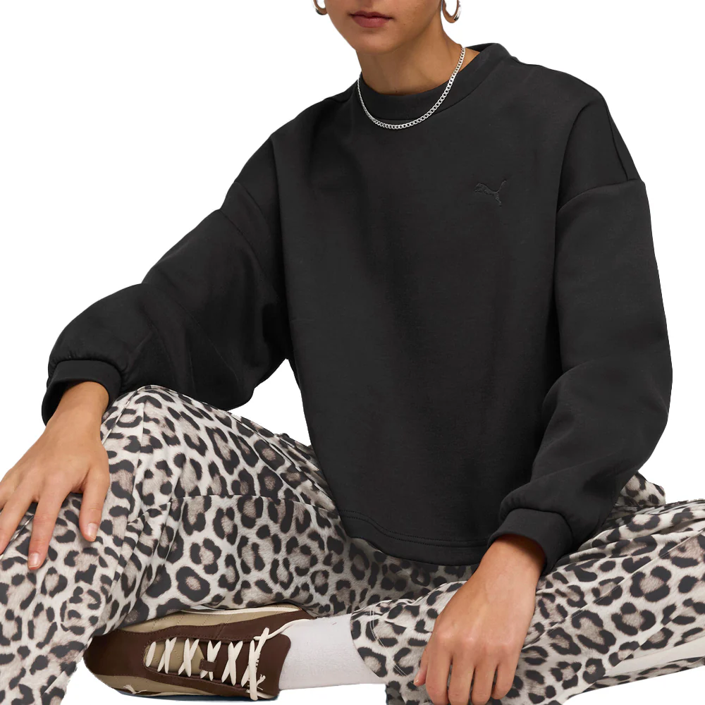 Wardrobe Essentials Oversized Crew Sweatshirt - Image 3