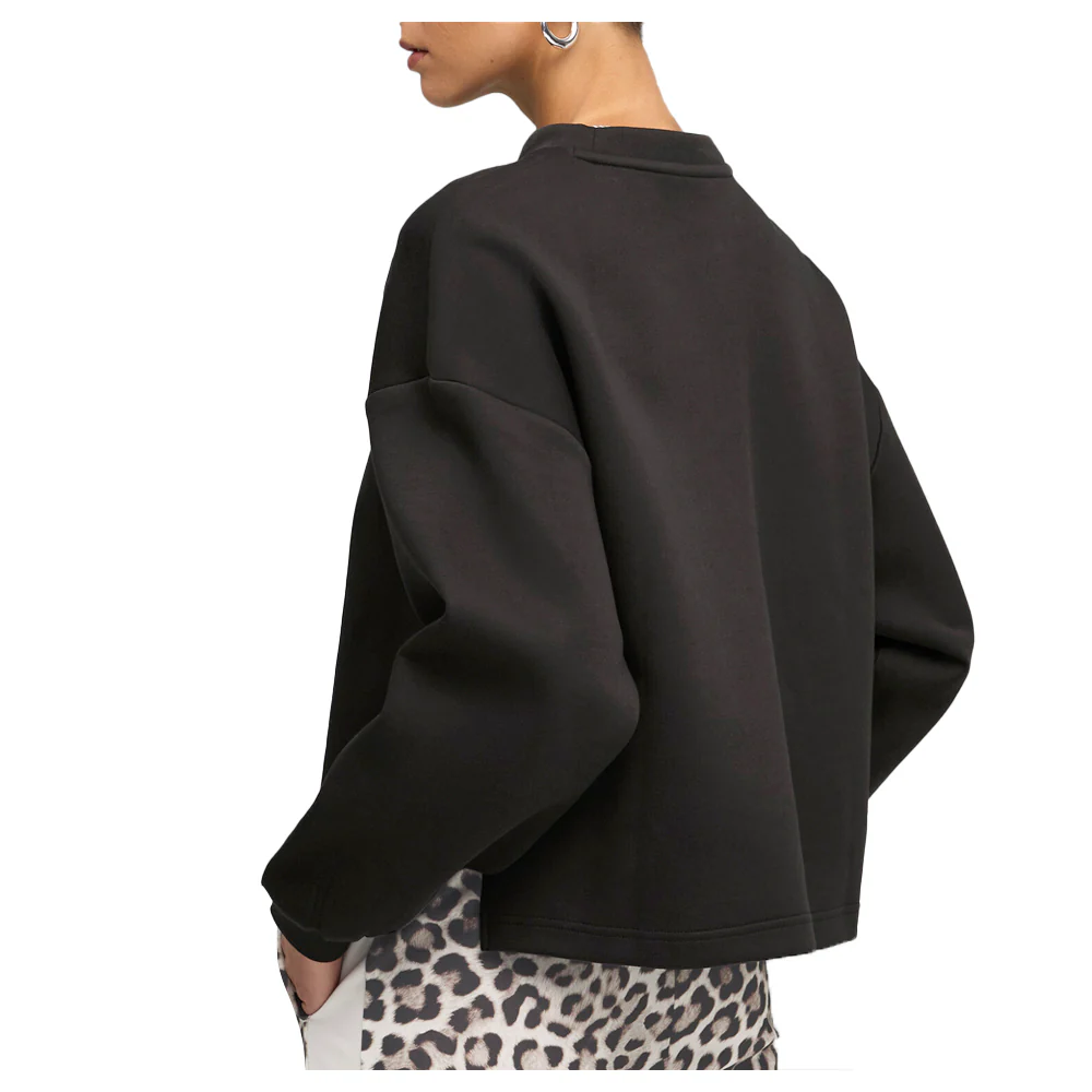 Wardrobe Essentials Oversized Crew Sweatshirt - Image 4