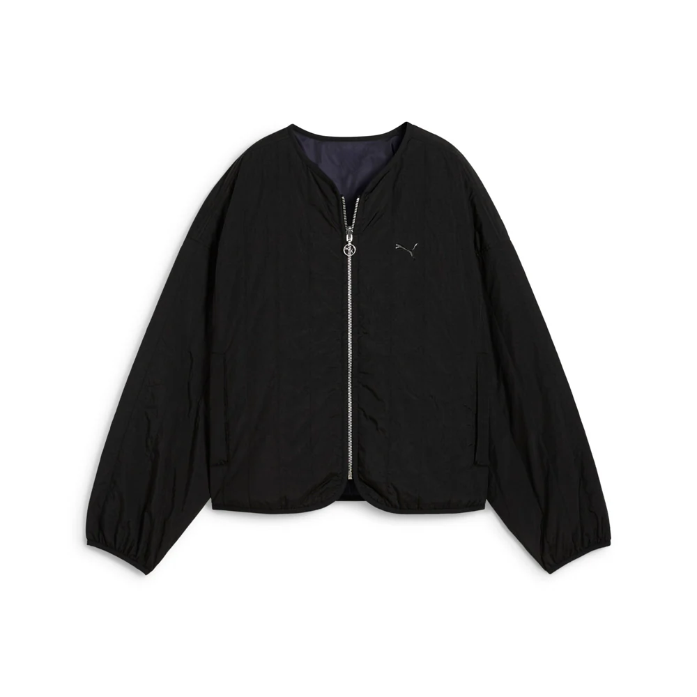 Wardrobe Essentials Relaxed Reversible Liner Full Zip Jacket
