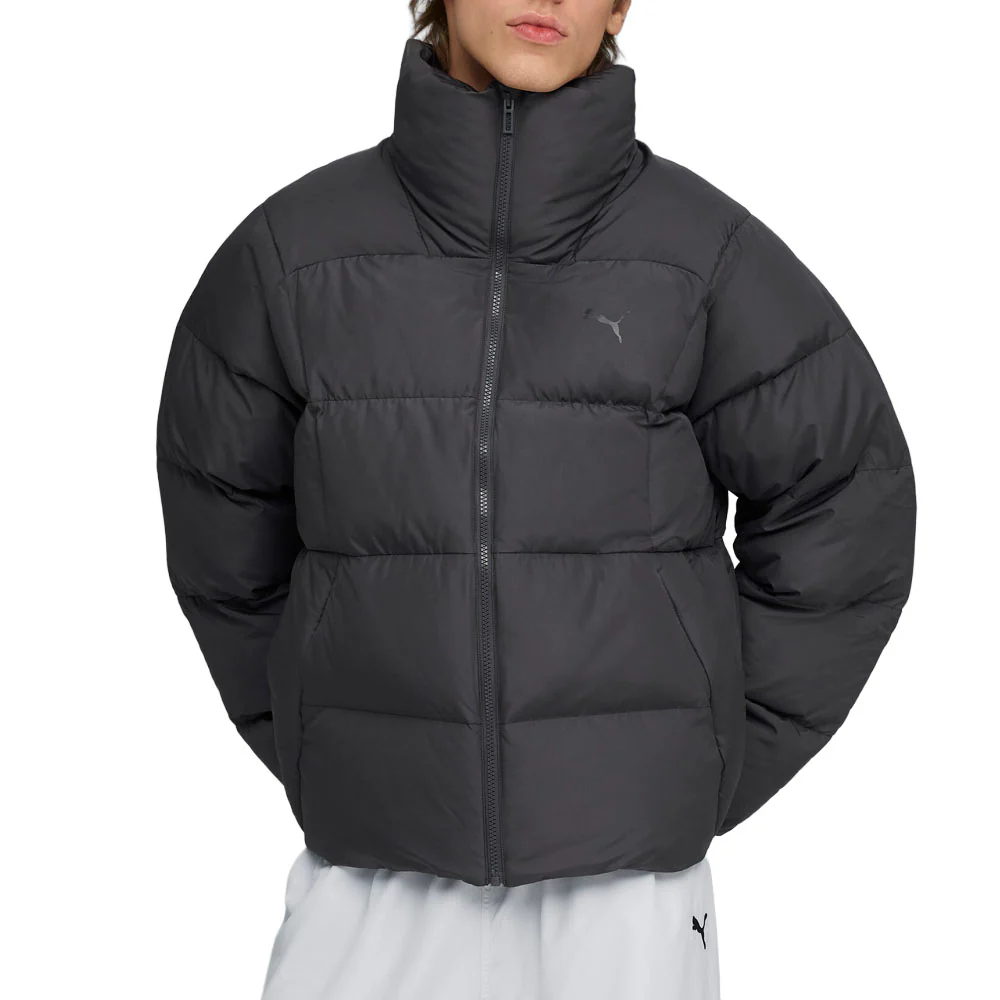 Wardrobe Essentials Synthetic Full Zip Puffer Jacket - Image 3