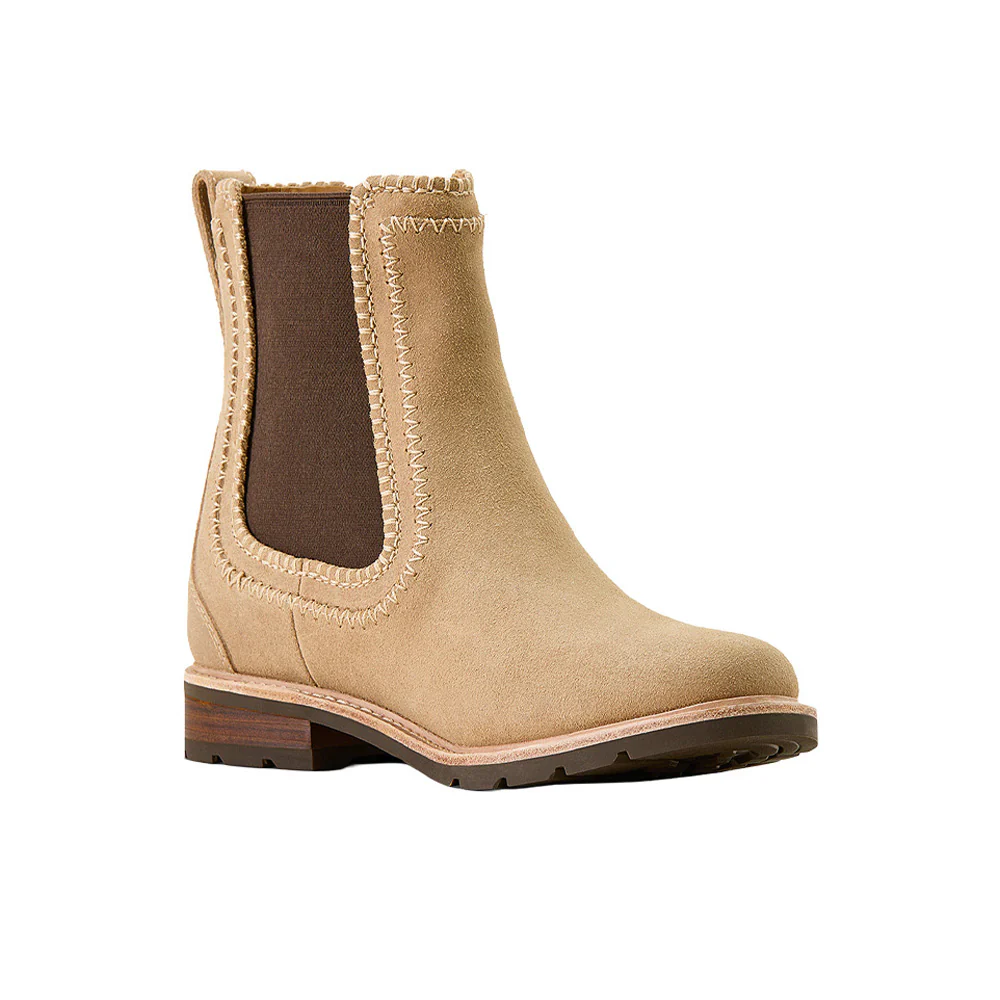 Wexford Whipstitch Round Toe Chelsea Boots - Image 2