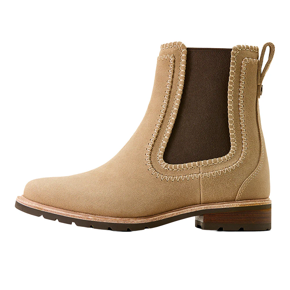 Wexford Whipstitch Round Toe Chelsea Boots - Image 3