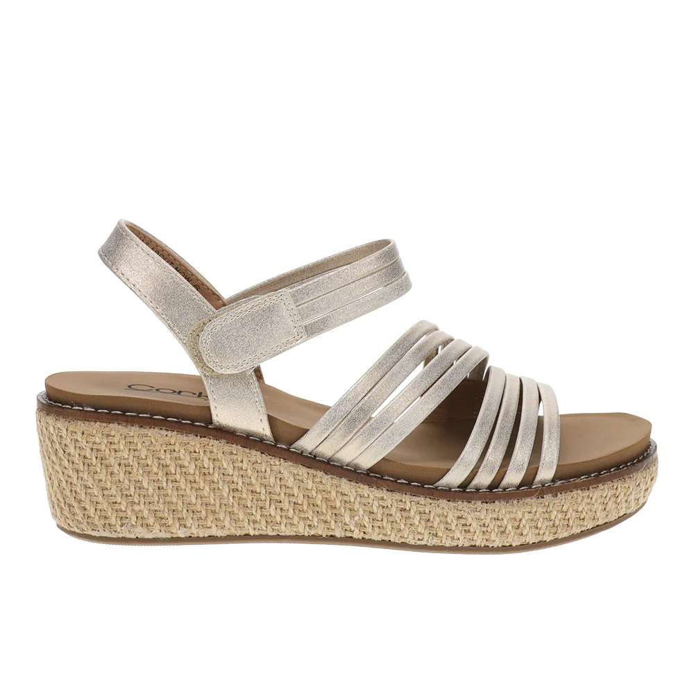 What About Now Strappy Wedge Sandals