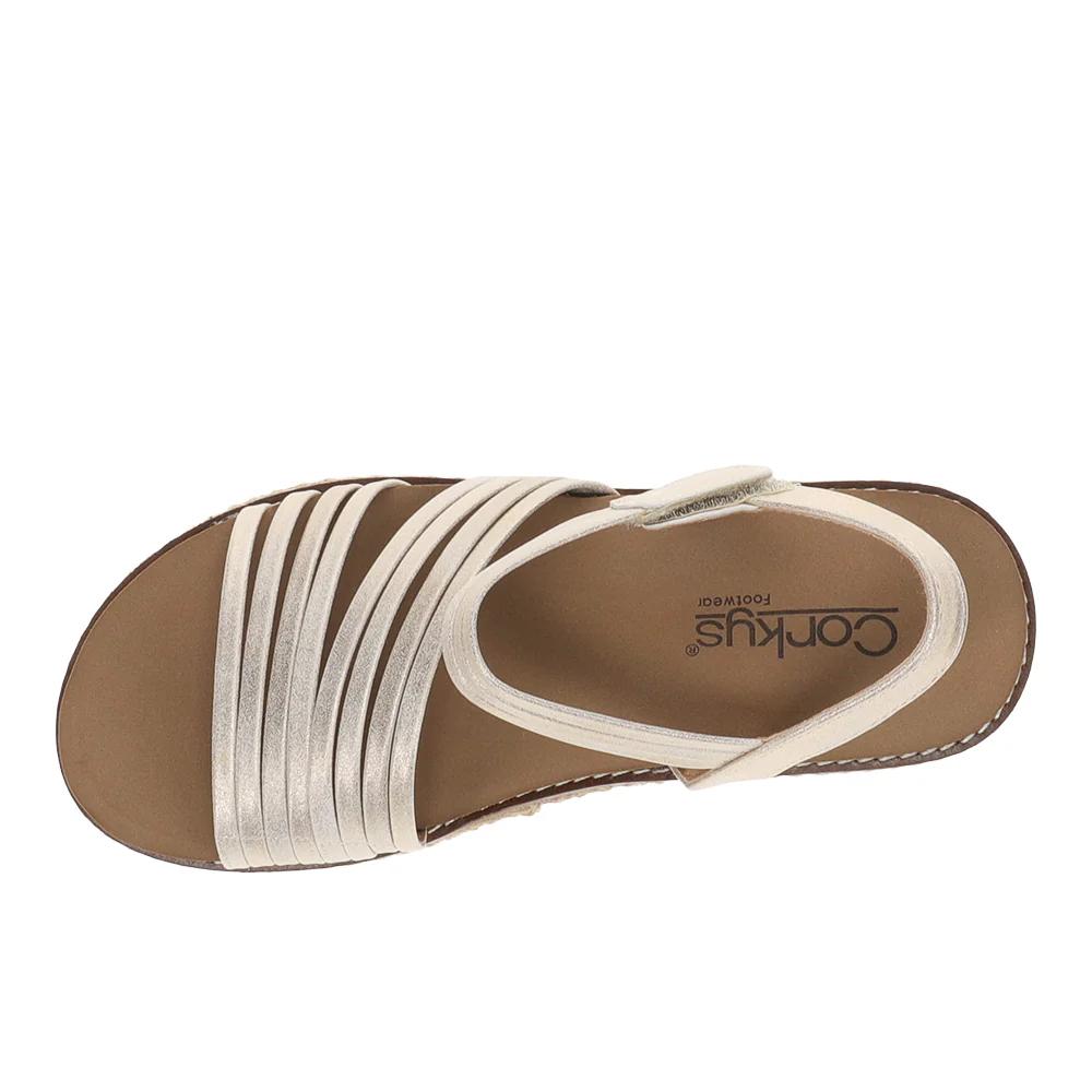 What About Now Strappy Wedge Sandals - Image 4