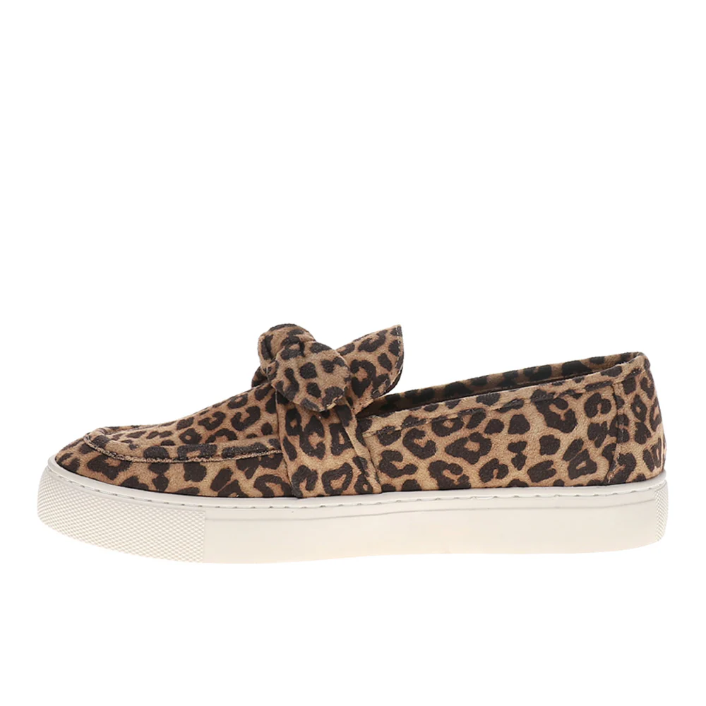 Why Knot Leopard Print Slip On Sneakers - Image 3