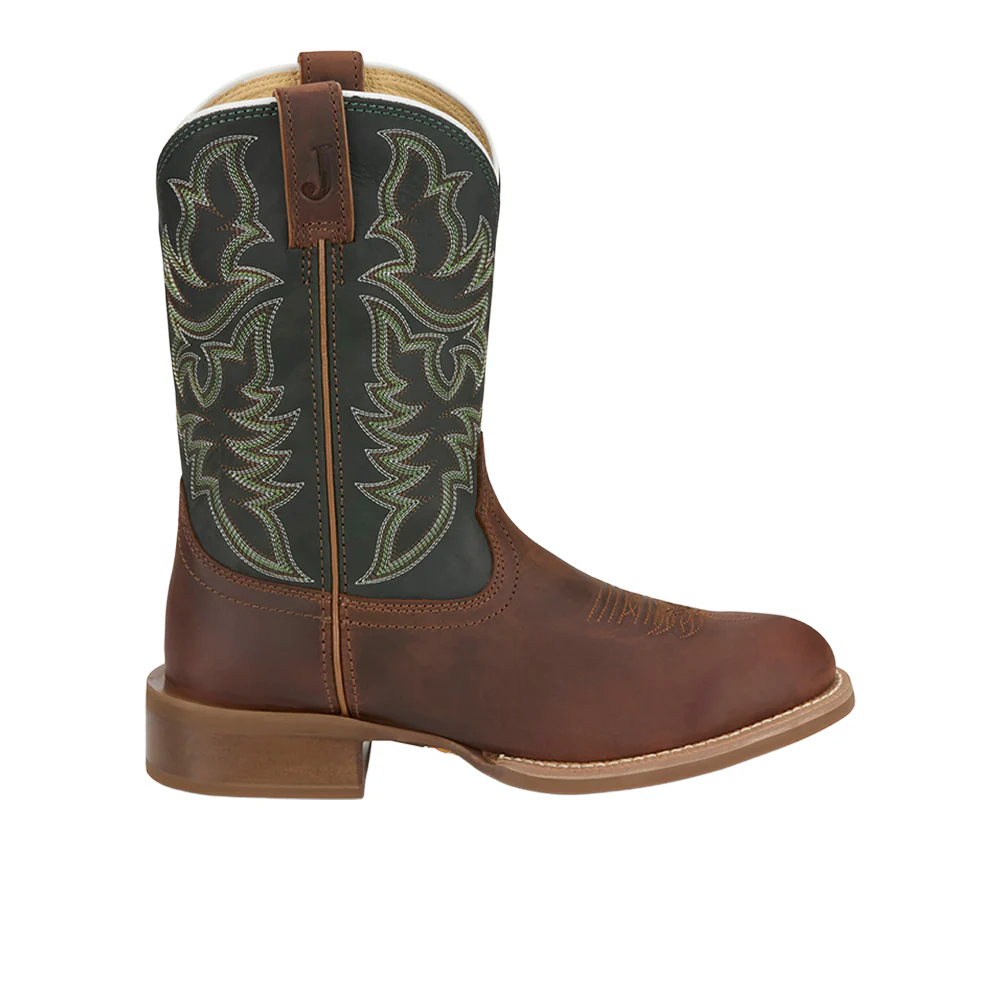 Wild Bill 11 Inch Round Toe Cowboy Boots