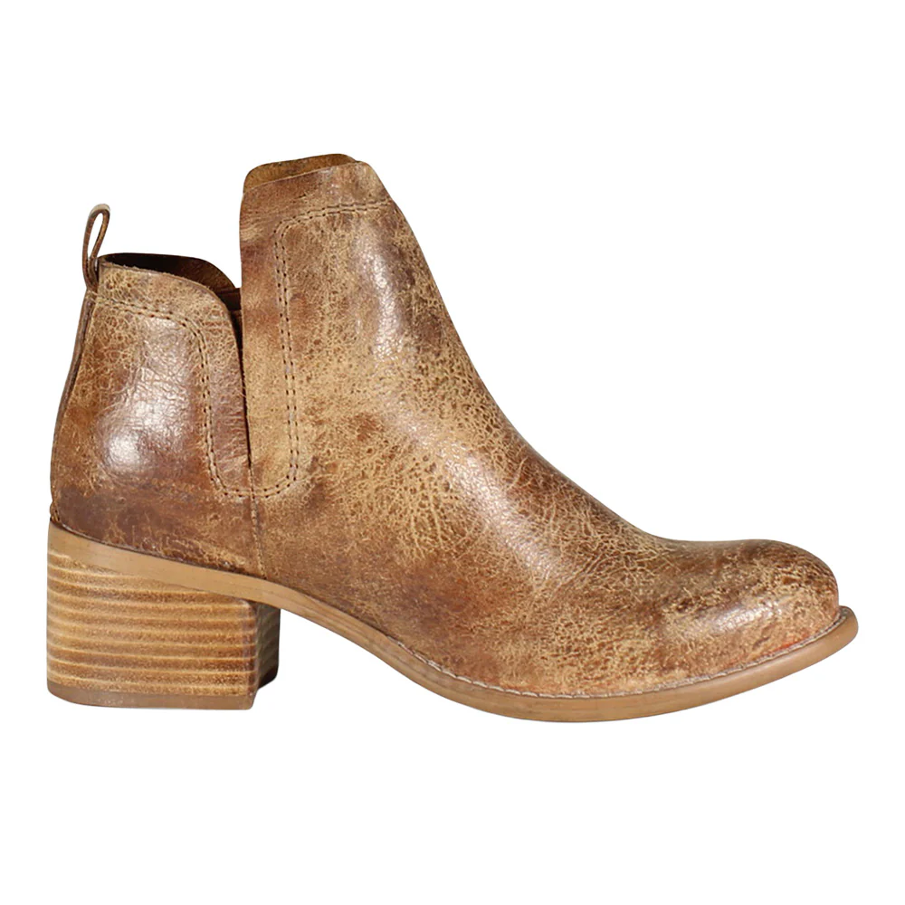 Win Doe Round Toe Pull On Boots