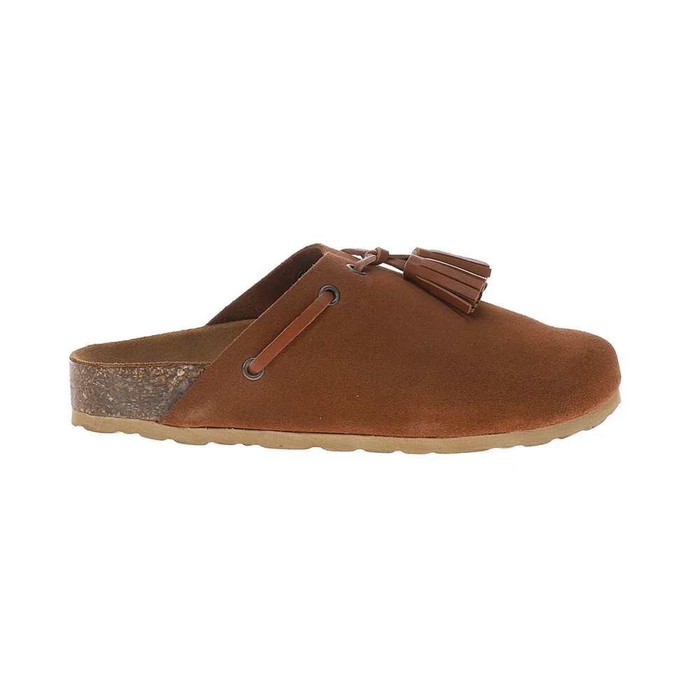 Windswept Tassle Footbed Clogs