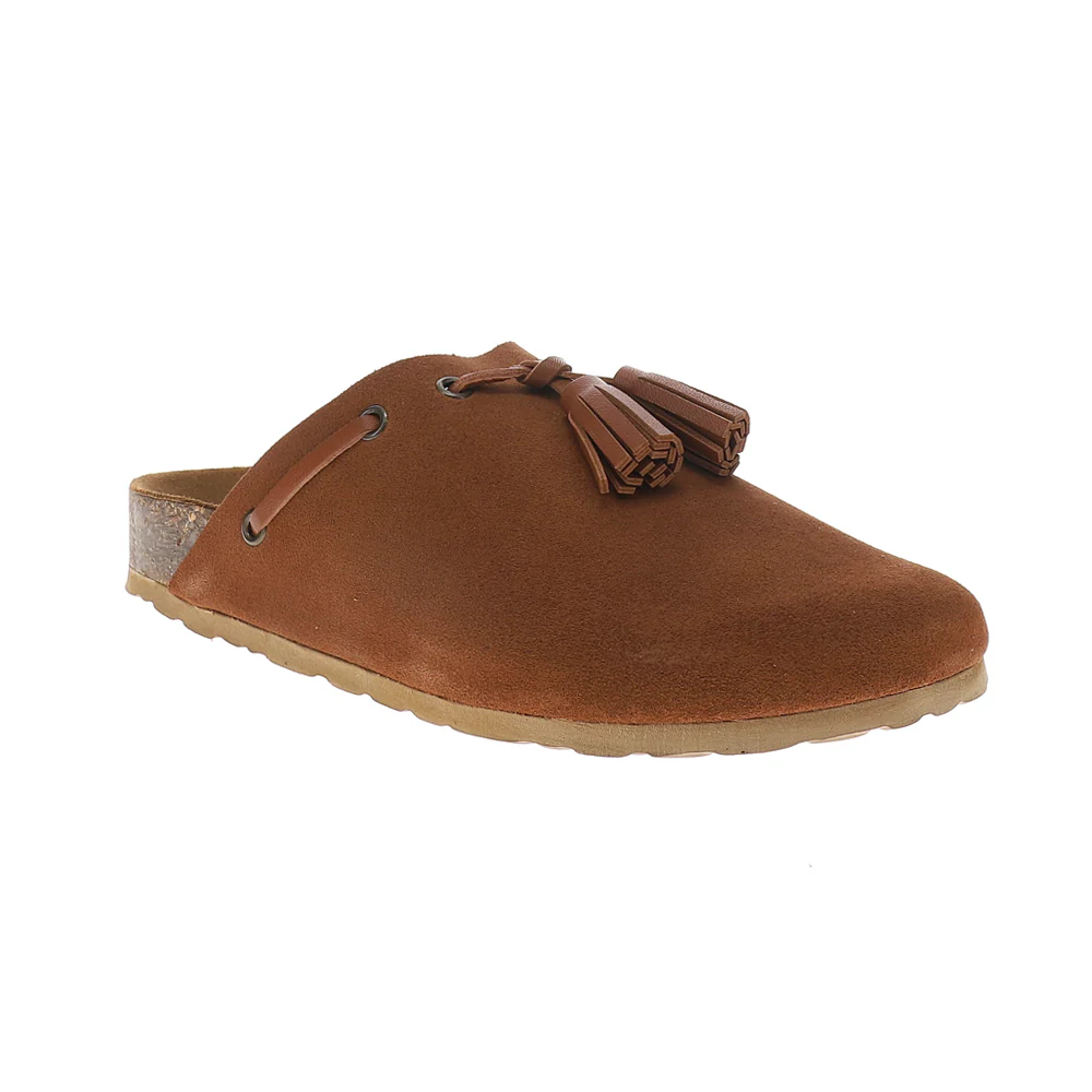 Windswept Tassle Footbed Clogs - Image 2