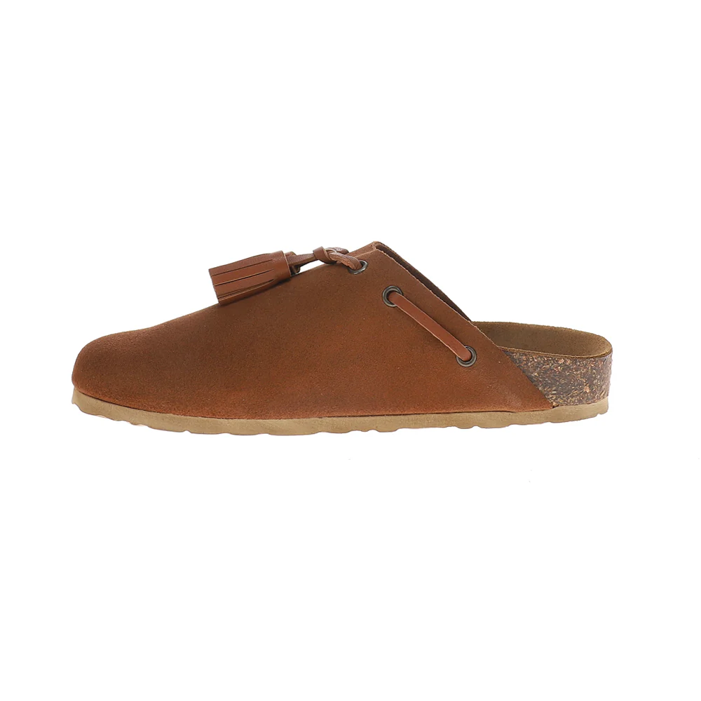 Windswept Tassle Footbed Clogs - Image 3