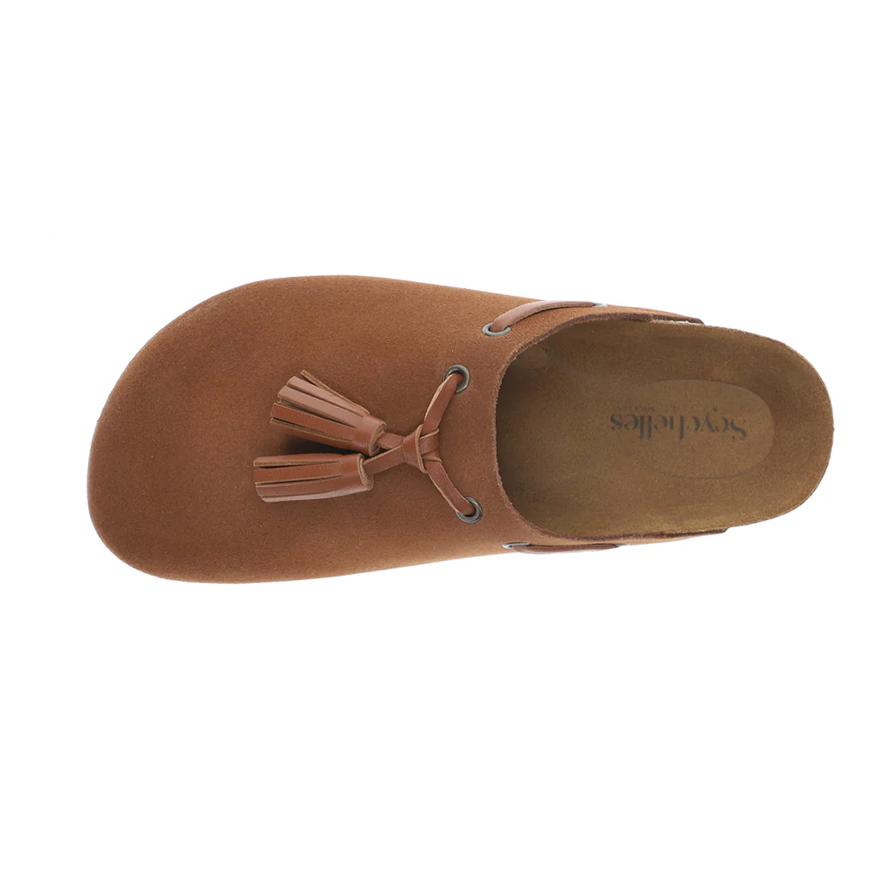 Windswept Tassle Footbed Clogs - Image 4
