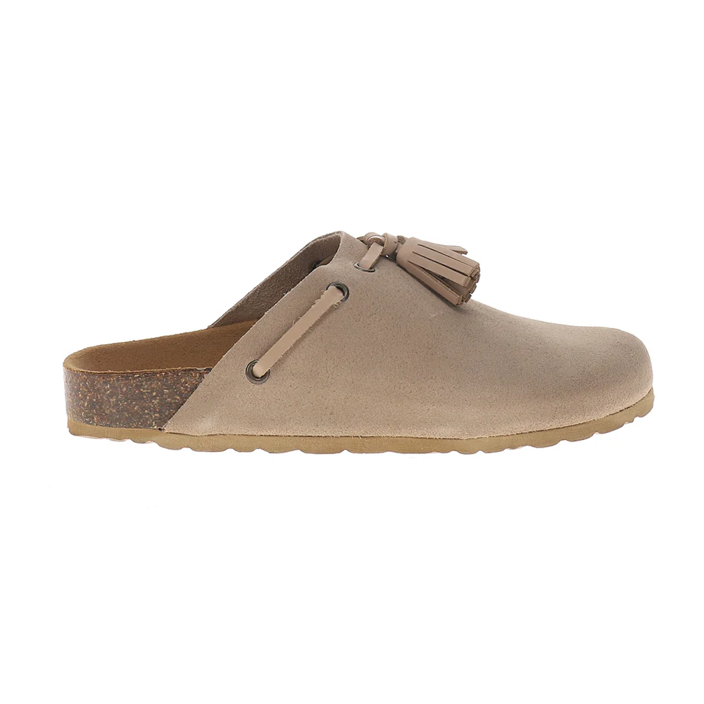 Windswept Tassle Footbed Clogs
