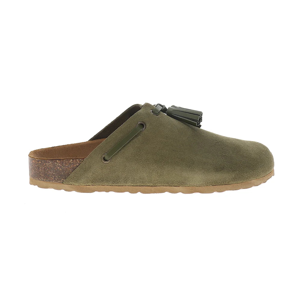 Windswept Tassle Footbed Clogs