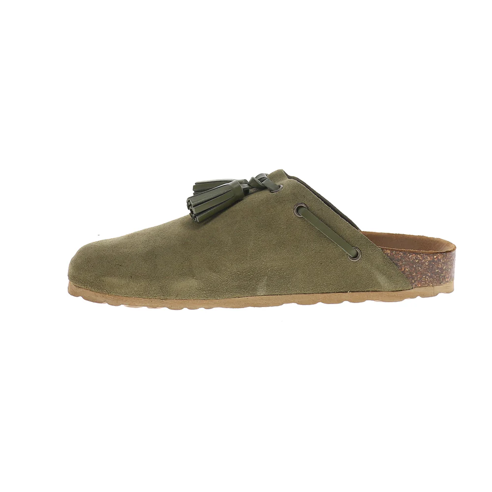 Windswept Tassle Footbed Clogs - Image 3
